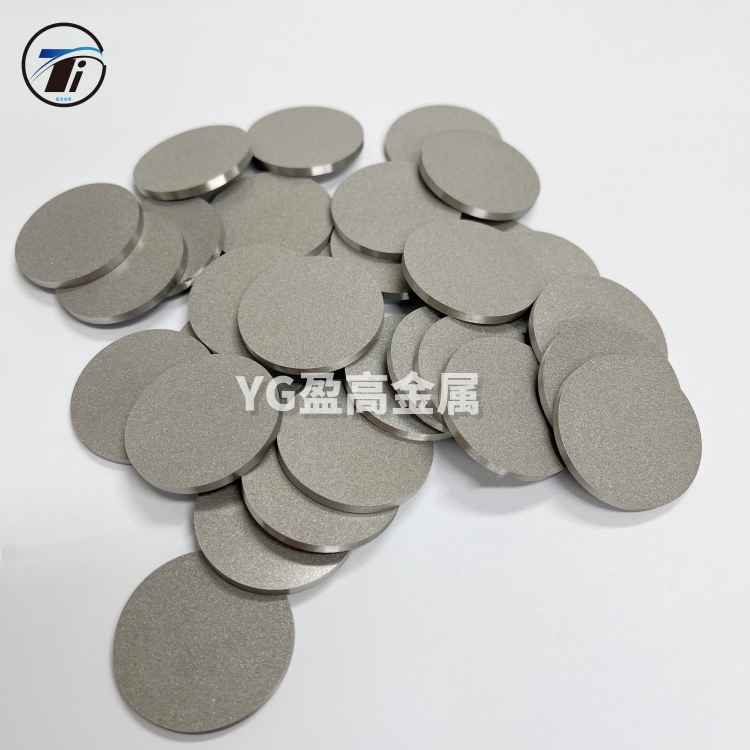 宝鸡盈高模压款色谱柱用钛筛板成功交货