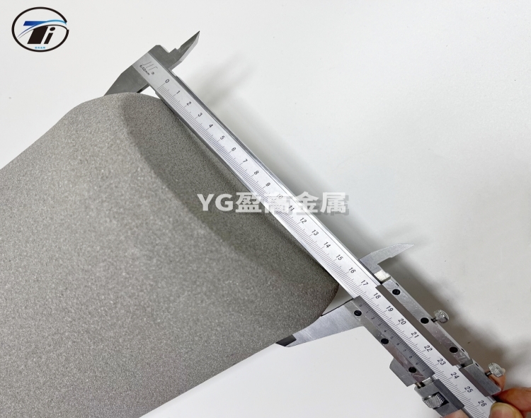 盈高公司不锈钢粉末烧结滤芯直径可以做到180㎜了