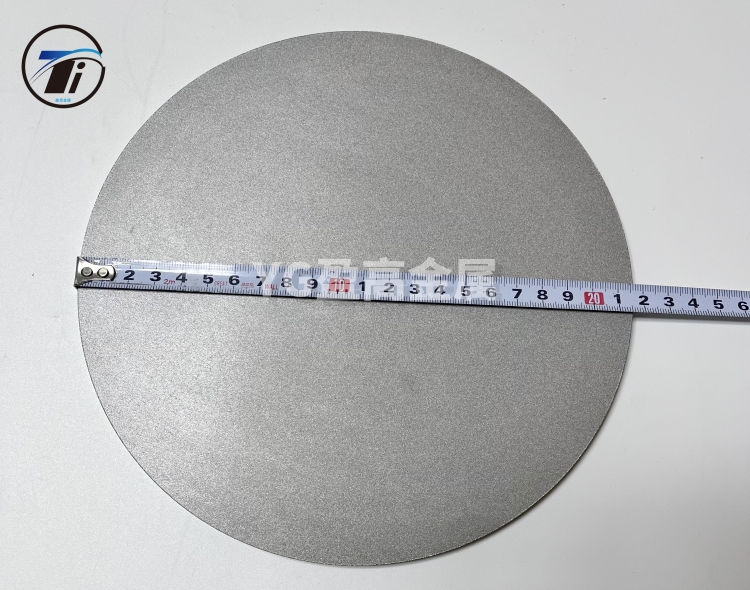 模压小精度φ216*6不锈钢粉末烧结板